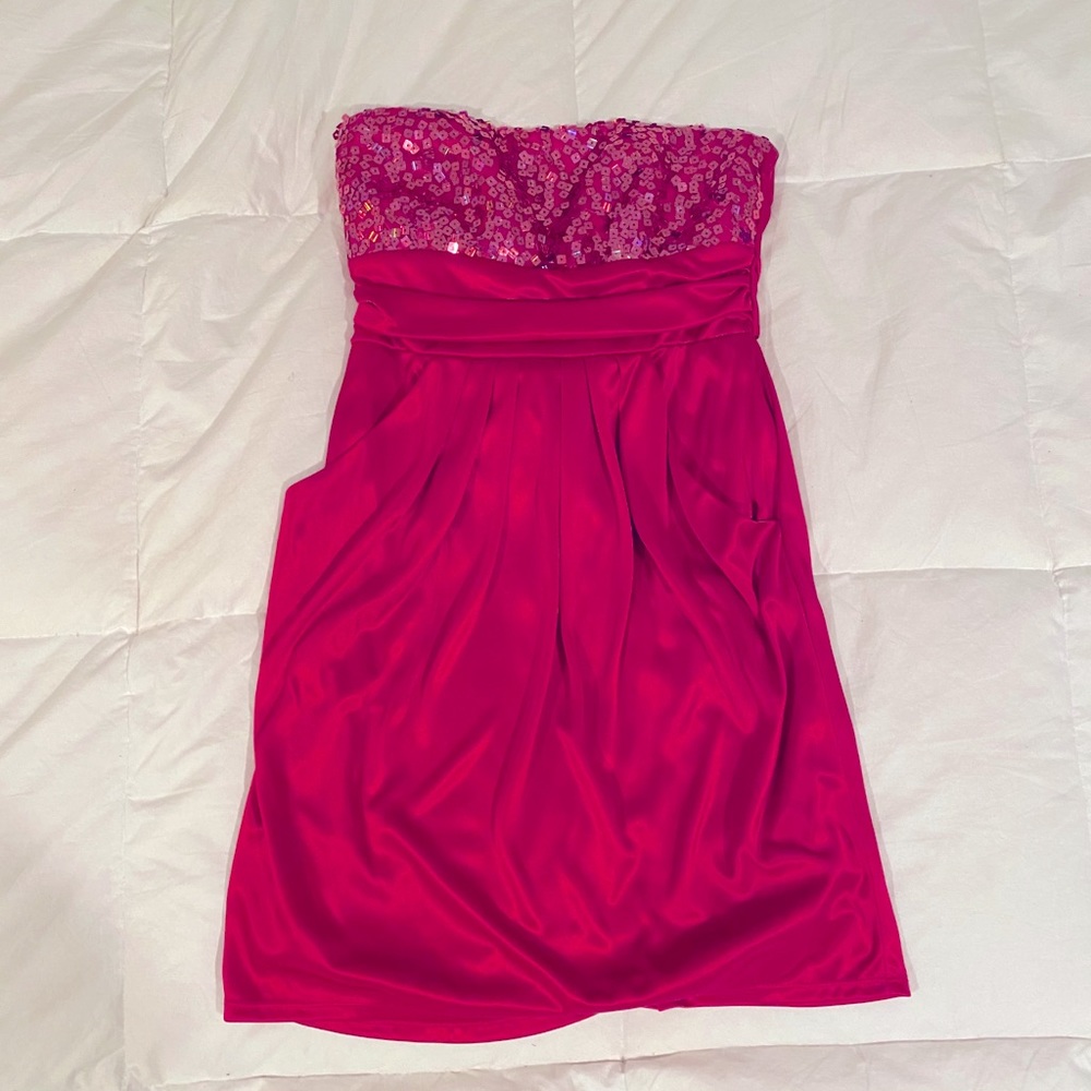 Fuchsia Semi Formal Dress